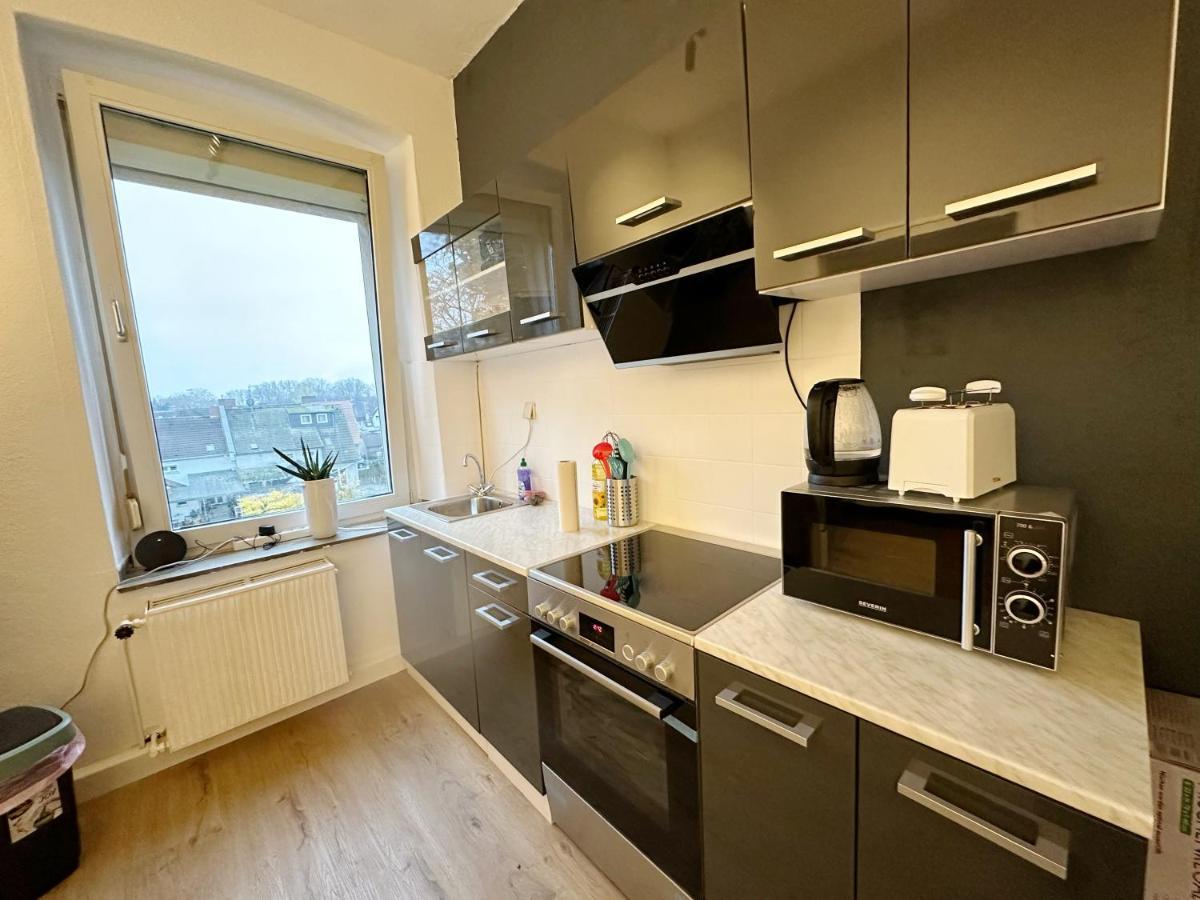 דיסבורג Igo Apartment 2 Schlafenzimmer Mit Waschmaschine Trockner Haustier Rheinufer 5Min Netflix Disney Plus 17-6 מראה חיצוני תמונה