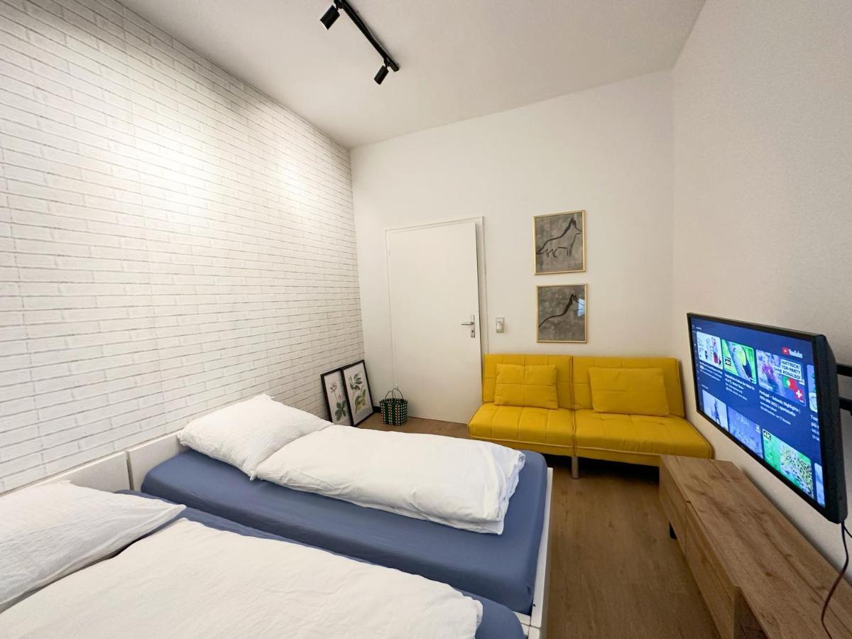דיסבורג Igo Apartment 2 Schlafenzimmer Mit Waschmaschine Trockner Haustier Rheinufer 5Min Netflix Disney Plus 17-6 מראה חיצוני תמונה