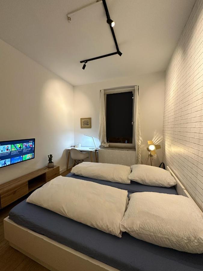 דיסבורג Igo Apartment 2 Schlafenzimmer Mit Waschmaschine Trockner Haustier Rheinufer 5Min Netflix Disney Plus 17-6 מראה חיצוני תמונה